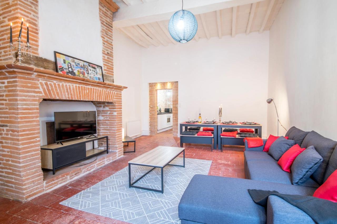 L'Elegant - Appartement - Hyper Centre - Proche Parking Montauban Bagian luar foto